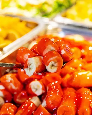 Bananas in a sauce